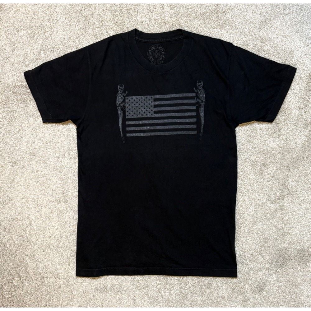 Chrome Hearts Foti American Flag T-Shirt Size M